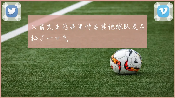 火箭失去范弗里特后其他球队是否松了一口气