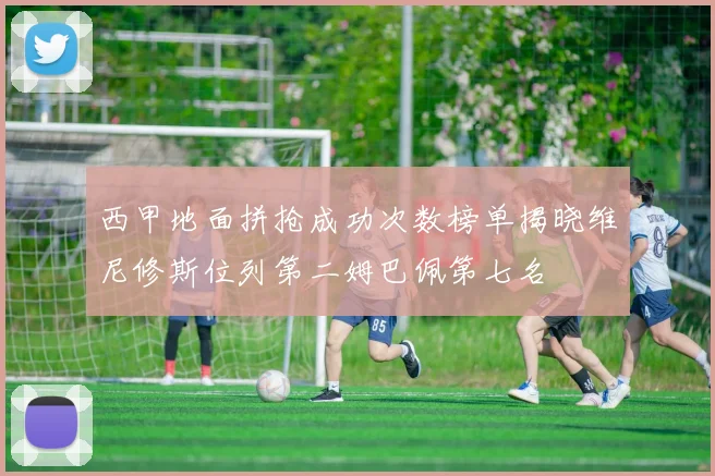 西甲地面拼抢成功次数榜单揭晓维尼修斯位列第二姆巴佩第七名